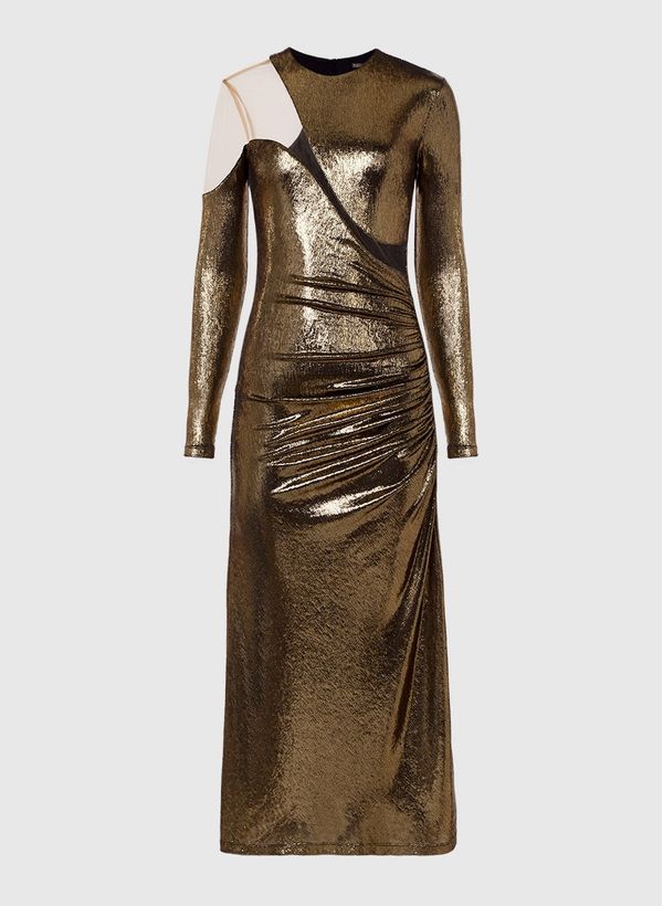 Vestido Jade Midi Gold Bo.Bô Feminino PP