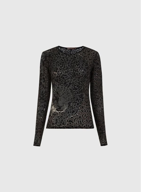 Blusa Devore Panther Bo.Bô Feminino P