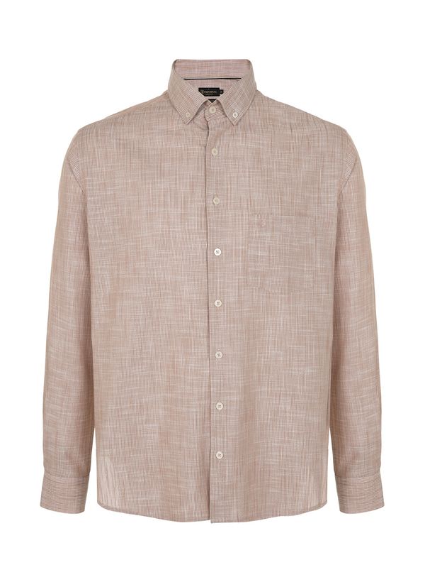 Camisa Comfort Listrado Masculina Individual 8