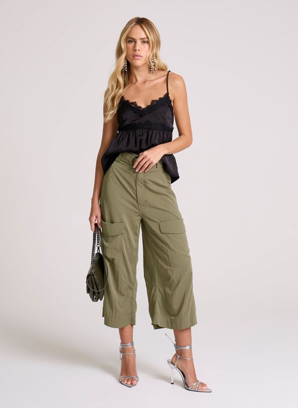 Calça Ampla Cargo Freedom John John Feminina 32