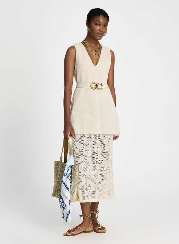 Vestido Le Lis Eleni Tricot Feminino PP